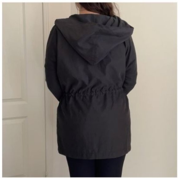 Charcoal Anorak-Style Jacket - Picture 3 of 6